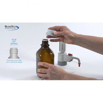 BrandTech Scientific Threaded Bottle for Dispensette
